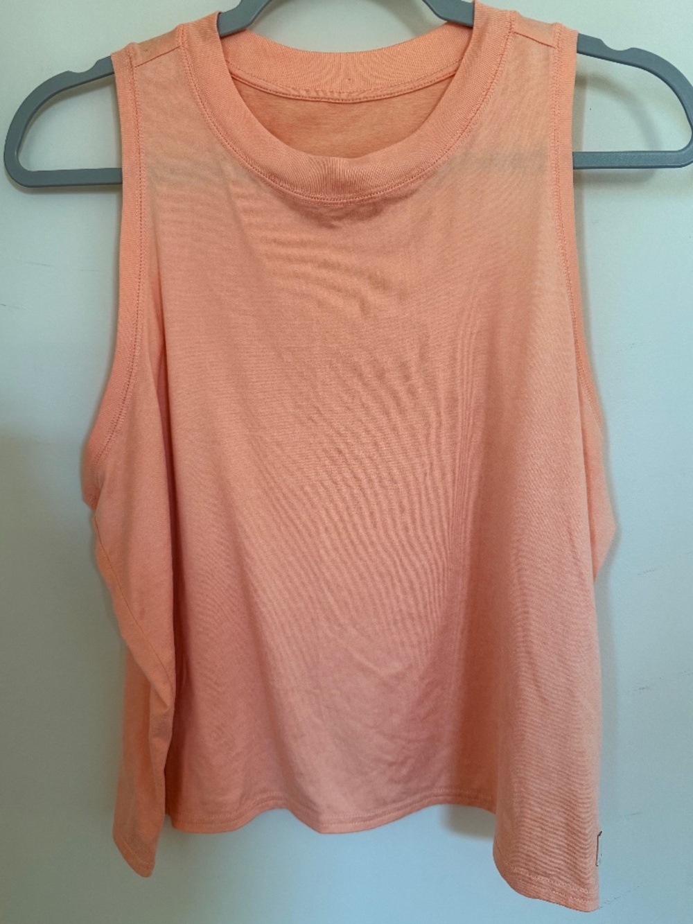 Vuori Halo Essential Tank Peach Sleeveless Muscle Tank Top Women's Small